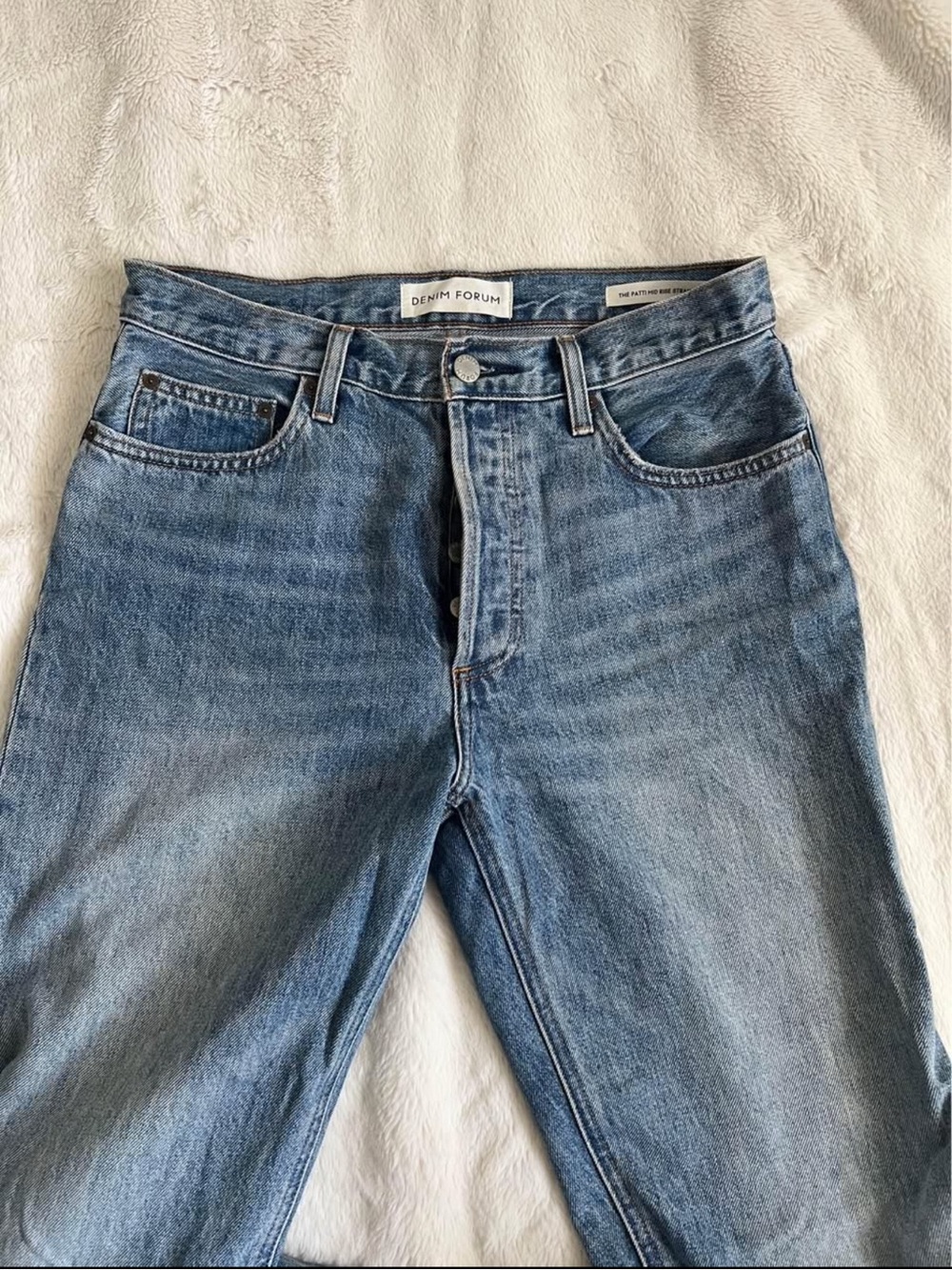Denim Form Wide Leg mid-rise jeans - Picture 5 of 6